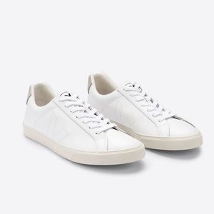 VEJA ESPLAR LEATHER WHITE SHOES